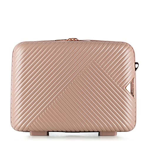 WITTCHEN Kosmetikkoffer Reisekoffer Handgepäck Kabinengepäck Kosmetiktasche Damen Reiseetui Hartschale aus Polycarbonat Zahlenschloss GL Style Puderrosa WITTCHEN Kosmetikkoffer Reisekoffer Handgepäck Kabinengepäck Kosmetiktasche Damen Reiseetui Hartschale aus Polycarbonat Zahlenschloss GL Style Puderrosa von WITTCHEN
