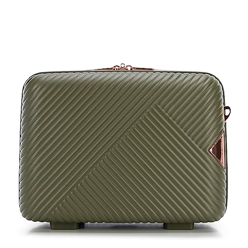 WITTCHEN Kosmetikkoffer Reisekoffer Handgepäck Kabinengepäck Kosmetiktasche Damen Reiseetui Hartschale aus Polycarbonat Zahlenschloss GL Style Olivgrün WITTCHEN Kosmetikkoffer Reisekoffer Handgepäck Kabinengepäck Kosmetiktasche Damen Reiseetui Hartschale aus Polycarbonat Zahlenschloss GL Style Olivgrün von WITTCHEN
