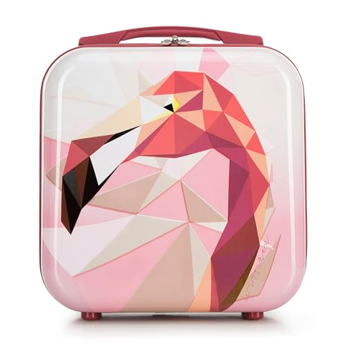 WITTCHEN Kosmetisches Reiseetui Young-Kollektion ABS mit Polycarbonat Beschichtung und Teleskopgriff Kosmetikkofer Kosmetiktasche Damen 14,5L Rosa WITTCHEN Kosmetisches Reiseetui Young-Kollektion ABS mit Polycarbonat Beschichtung und Teleskopgriff Kosmetikkofer Kosmetiktasche Damen 14,5L Rosa von WITTCHEN