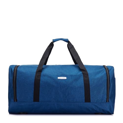 WITTCHEN Office Kollektion Größe Reisetasche Trainingstasche Praktische und Multifunktionale Größe L Blau von WITTCHEN