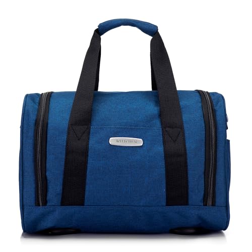 WITTCHEN Office Kollektion Kleine Reisetasche Trainingstasche Praktische und Multifunktionale Größe S Blau WITTCHEN Office Kollektion Kleine Reisetasche Trainingstasche Praktische und Multifunktionale Größe S Blau von WITTCHEN