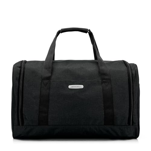 WITTCHEN Office Kollektion Mittelgroße Reisetasche Trainingstasche Praktische und Multifunktionale Größe M Schwarzgrau WITTCHEN Office Kollektion Mittelgroße Reisetasche Trainingstasche Praktische und Multifunktionale Größe M Schwarzgrau von WITTCHEN