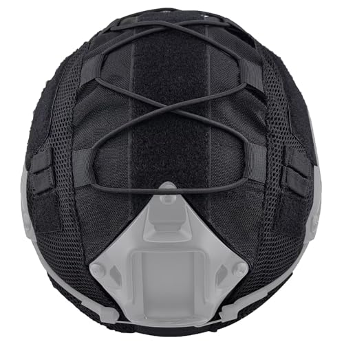 Taktischer Helmüberzug, Hochwertiger 1000D Oxford-Stoff, Fast Airsoft-Helmüberzug, Airsoft-Helmzubehör, In Größe M/L für Airsoft-Paintball-Helm von WJHHTAC