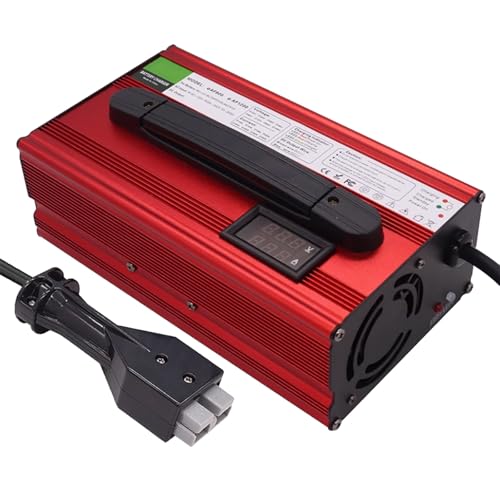 WJIANY 36 Volt Golfwagen Batterieladegerät für EZGO TXT, 36V 18 A Ersatz für Club Car Golf Ladegerät Erhaltungsladegerät mit LED Anzeige,D von WJIANY