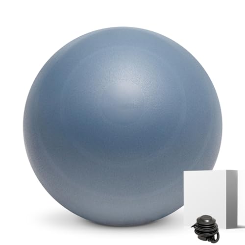 WJIHUYU 25-Zoll-Gymnastikball, explosionsgeschützter Yoga-Ball, Balance-Ball mit Pumpe, robuster Stabilitätsball für Fitness, Schwangerschaft, Gleichgewicht, Physiotherapie, Fitness von WJIHUYU