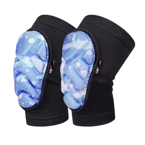 Gepolsterte Schutzhosen FüR Snowboard SL Kinder-Outdoor-Sport-Ski-Skate-Snowboard-Schutz, Ski-Schutz, Skating, schützende, hüftgepolsterte Shorts FüR Skifahren Skateboardfahren(KneePads (one size),L) von WJLYDM