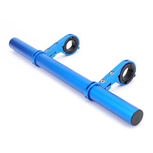 WJLYDM Elektroroller-Lenker-Extender-Verlängerung, Horn-Lichthalterung, Lenker-Riser-Adapter-Extender(Blue 30 cm) von WJLYDM