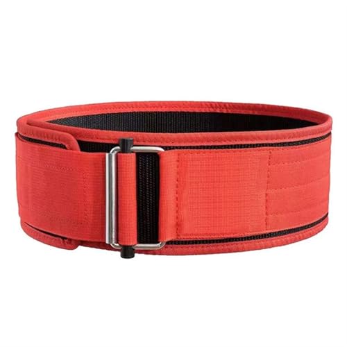 WJLYDM Gewichtheben Kniebeugen Training Lordosenstütze Band Sport Powerlifting Gürtel Fitness Gym Zurück Taille Schutz for Männer Frau(Orange,L) von WJLYDM