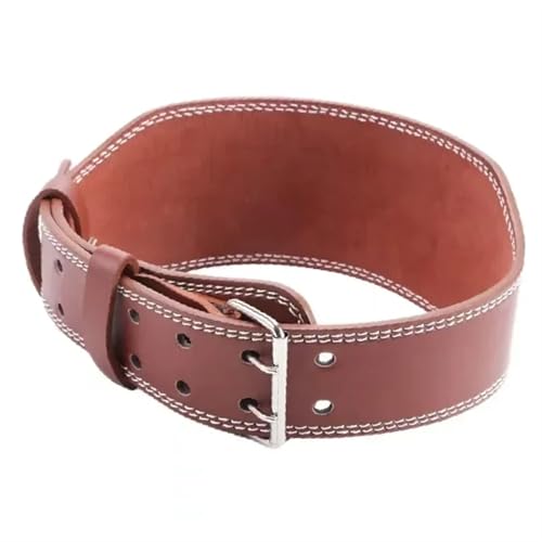 WJLYDM Gewichthebergürtel, 10,5 cm Breite, for Männer und Frauen, Fitnessstudio, Fitness, Kniebeugen, Gürtel, Rückenstütze for Powerlifting, Cross-Training, Workout(Brown,L-130cm) von WJLYDM