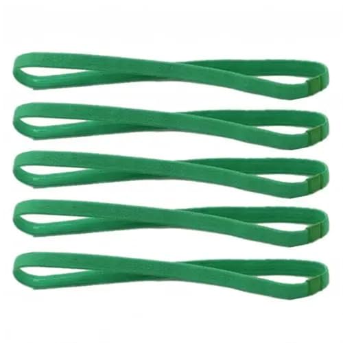 WJLYDM Sport Stirnband 5Pcs Candy Farbe Frauen Männer Yoga Haar Bands Sport Stirnband Nicht-Slip Läuft Elastische Gummi Schweißband Fußball Haar zubehör(Green) von WJLYDM