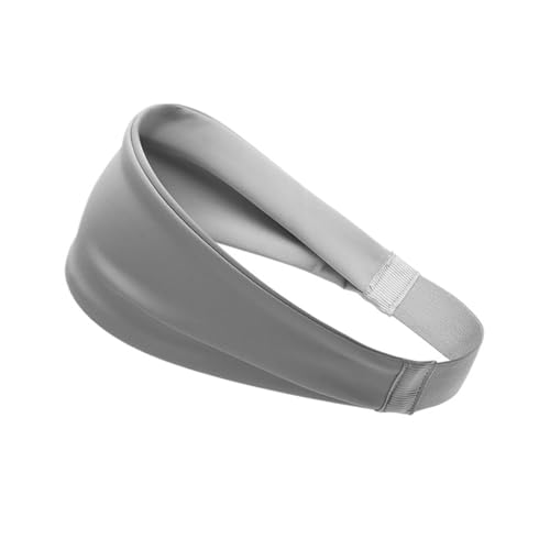 WJLYDM Sport Stirnband Sport Yoga Fitness Stirnband Frauen Männer Stretch Schweißband Haarband Elastizität Handtuch Stirnband Kopfbedeckungen Absorbieren Schweiß Kopf Band(Light Grey) von WJLYDM