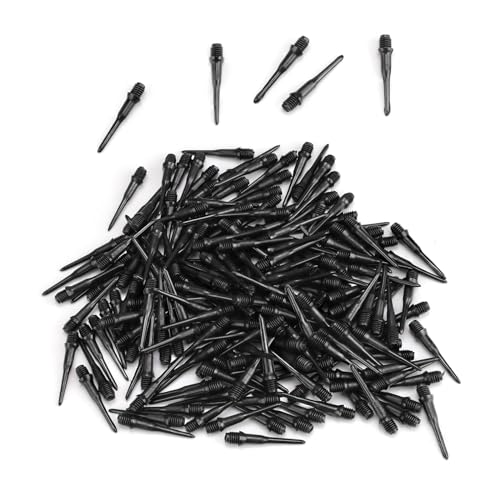 WJUAN 200 Stück Dartspitzen Kunststoff, 2BA Thread Dart Spitzen Soft, Nicht Leicht zu Brechen und zu Verbiegen, Soft Darts Spitze Einfach Auszutauschen, Ldeal für Dartsportbegeisterte WJUAN 200 Stück Dartspitzen Kunststoff, 2BA Thread Dart Spitzen Soft, Nicht Leicht zu Brechen und zu Verbiegen, Soft Darts Spitze Einfach Auszutauschen, Ldeal für Dartsportbegeisterte von WJUAN