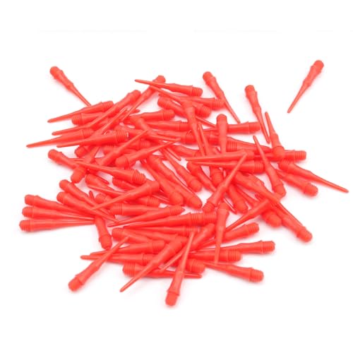 WJUAN Softdartpfeile 200 Stück, Rot Softdart Spitzen 2BA Gewinde, Dart Spitzen Soft Kunststoff Dartspitzen Weich und Robust, Perfekt für Dart-Enthusiasten WJUAN Softdartpfeile 200 Stück, Rot Softdart Spitzen 2BA Gewinde, Dart Spitzen Soft Kunststoff Dartspitzen Weich und Robust, Perfekt für Dart-Enthusiasten von WJUAN