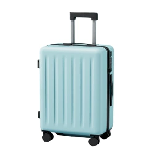 WLFKL Koffer Multifunktionaler Koffer, Damen-Trolley, Leise Und Langlebig, Passwort-Box, Herren-Koffer, 20 Zoll Hartschalenkoffer(Blue,22in) von WLFKL