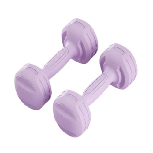 WLFKL dumm Fitness-Kleinhanteln for Männer Und Frauen, Damenhanteln for Armmuskeltraining, Heimfitnessgeräte Krafttrainer(Purple,6KG) von WLFKL