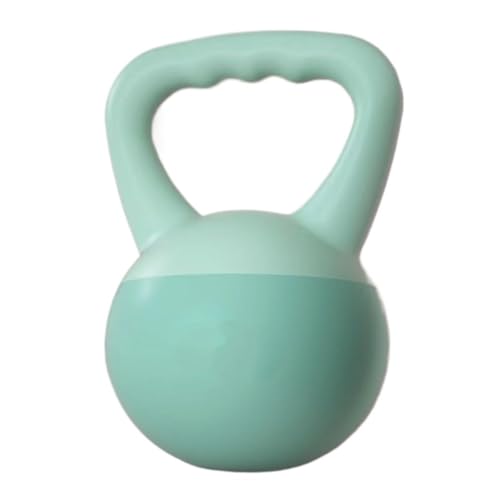 WLFKL dumm Kettlebell Fitnessgeräte Kettlebell Hantel Hüftkrafttraining Übung Soft Bottom Kettlebell Krafttrainer(Green,6KG) von WLFKL