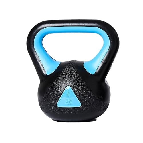 WLFKL dumm Kettlebells for Männer Und Frauen, Kurzhanteln, Sport- Und Fitnessgeräte, Heimtraining, Kettlebells, Kurzhanteln Krafttrainer(Blue,6kg) von WLFKL