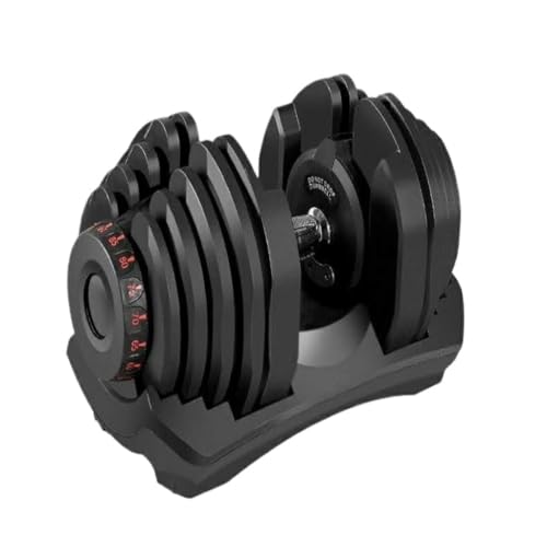 WLFKL dumm Neue abnehmbare Heimfitness-Profi-Fitnessgeräte, verstellbare Unisex-Hanteln, Hantelständer Krafttrainer(40KG) von WLFKL