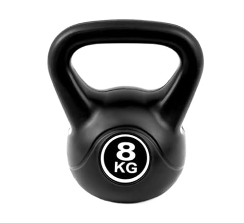 WLFKL dumm Squat Übung Fitness Kettlebell Krafttraining Mit Kettlebell Hantel Krafttraining Hantel Schwarz Krafttrainer(4KG) von WLFKL