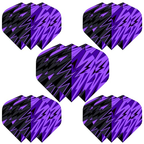 WLHGH Dart Flights, 5er Set Premium 100 Mikron Extra Starken Standardform Dart-Flights WLHGH Dart Flights, 5er Set Premium 100 Mikron Extra Starken Standardform Dart-Flights von WLHGH