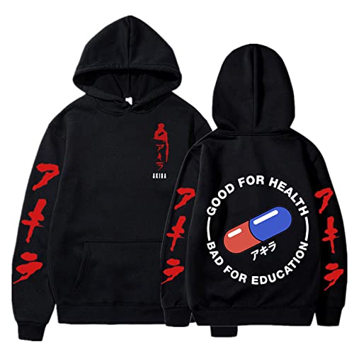 WLIN 2022 Neue Japanische Anime Akira Print Hoodie Männer Winter Fleece Pullover Männer Frauen Harajuku Langarm Kapuzen-Sweatshirt Trainingsanzug WLIN 2022 Neue Japanische Anime Akira Print Hoodie Männer Winter Fleece Pullover Männer Frauen Harajuku Langarm Kapuzen-Sweatshirt Trainingsanzug von WLIN