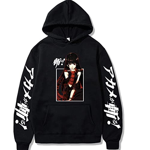 WLIN Anime Akame Ga Kill Hoodie Unisex Pullover Langarm Damen Herren Trainingsanzug Harajuku Streetwear Mode Kleidung Plus Größe WLIN Anime Akame Ga Kill Hoodie Unisex Pullover Langarm Damen Herren Trainingsanzug Harajuku Streetwear Mode Kleidung Plus Größe von WLIN