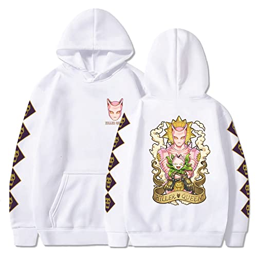 WLIN Anime Jojos Bizarre Adventure Hoodie Killer Queen Sweatshirts Cozy Tops Sweatsuit Sudadera Felpa Moletom WLIN Anime Jojos Bizarre Adventure Hoodie Killer Queen Sweatshirts Cozy Tops Sweatsuit Sudadera Felpa Moletom von WLIN