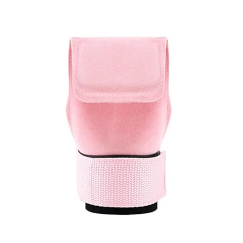 WLTYSM Cushion Grip Handflächengriffpolster, leichte Gewichtheberhandschuhe, wasserdichter Handschutz, nützliche Reck-Push-up-Handschuhe (Color : Pink) von WLTYSM
