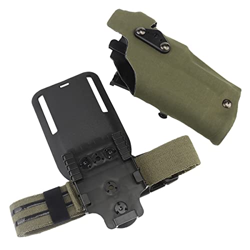 WLXW 6378RDS Dienstholster Für Glock 17/22 Surefire X300U Mit Automatischem Verriegelungssystem Und Kompatibilität Mit Rotpunktvisier – Rechtshänder,Od WLXW 6378RDS Dienstholster Für Glock 17/22 Surefire X300U Mit Automatischem Verriegelungssystem Und Kompatibilität Mit Rotpunktvisier – Rechtshänder,Od von WLXW