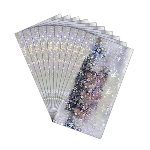 WNXGNHO 10Pcs Reflektierende Fische Skala Aufkleber Holographics Klebe Film Locken Band Harte Köder Locken Aufkleber Für Locken von WNXGNHO