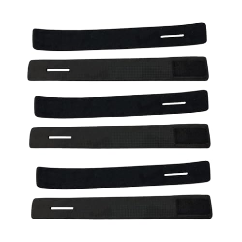 WNXGNHO 6Pcs Angelrute Gürtel Elastische Bandage Festen Riemen Außen Einstellbare Stretchy Angelrute Wrap Angelrute Krawatte Strap von WNXGNHO