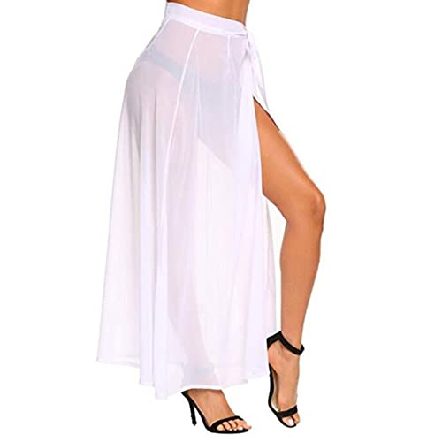 WNXGNHO Sarong Coverups Für Damen Seitlich Gebunden Badeanzug Wickelrock Badeanzug Strand Ups Bademode von WNXGNHO