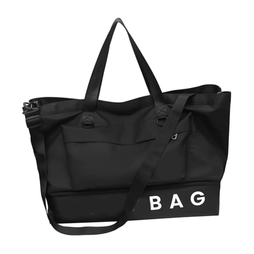 WNXGNHO Sporttasche Übernachtungstasche Trainingstasche Sporttasche Große Kapazität Reisetasche Wochenendtasche Kontrastfarbene Fitnesstasche von WNXGNHO