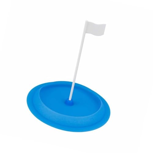 WNXGNHO Übungsloch Putting Cup Weicher Gummi Übungs Putting Cup Mit Flaggen Zum Üben des Puttens Innen Und Außenbereich von WNXGNHO