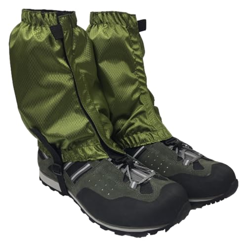 WNXGNHO Verstellbare Beingamaschen, Beinbedeckungen, Wandern, Knöchelgamaschen für Schneeschuhwandern und Skifahren, Trekking, wasserdichte Leggings von WNXGNHO