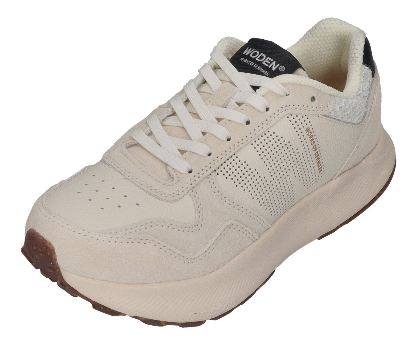 WODEN MATHILDE RUNNER LEATHER WL709 Sneaker Blanc de blanc WODEN MATHILDE RUNNER LEATHER WL709 Sneaker Blanc de blanc von WODEN