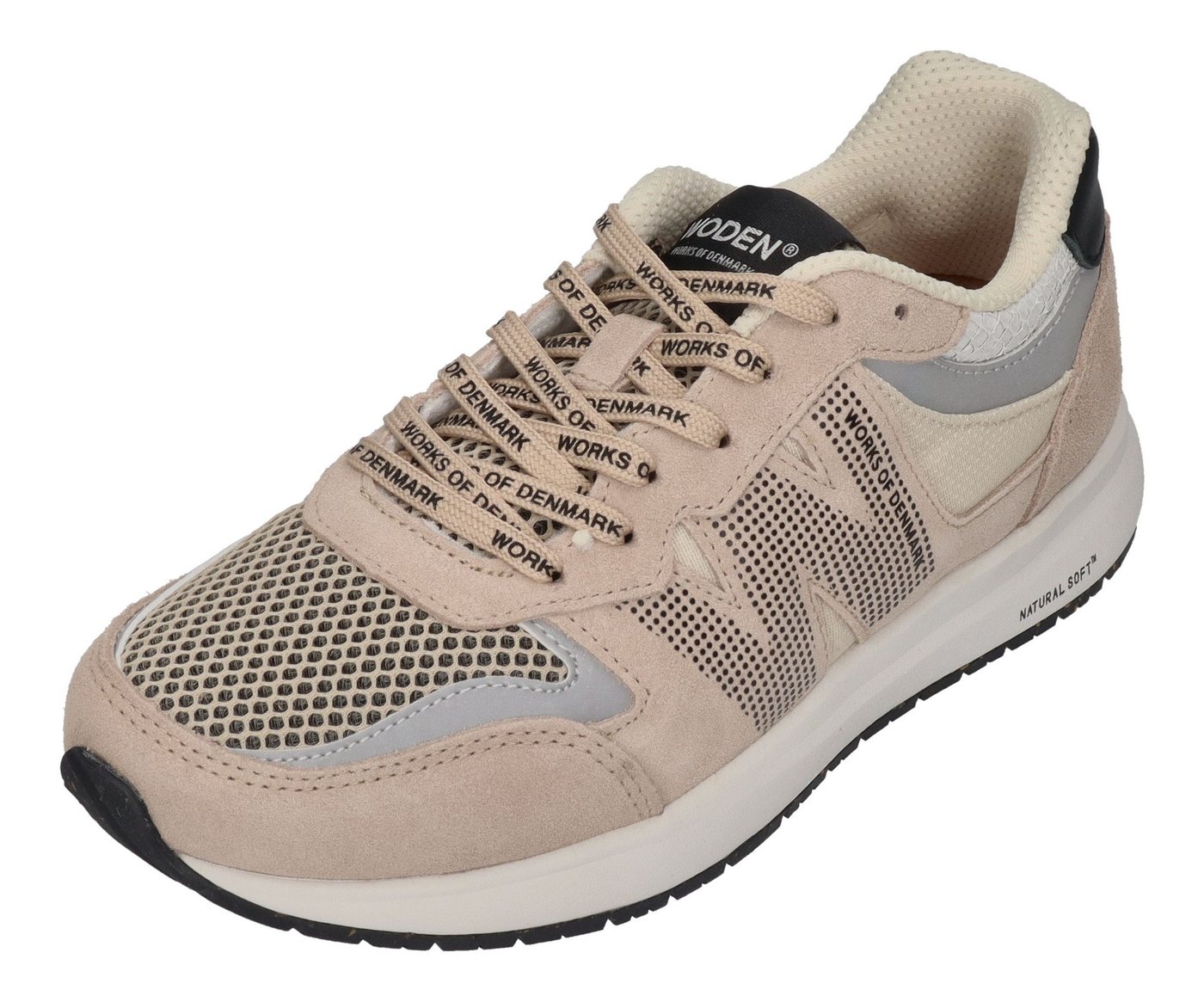 WODEN RIGMOR OPEN MESH WL702 Sneaker coffee cream WODEN RIGMOR OPEN MESH WL702 Sneaker coffee cream von WODEN