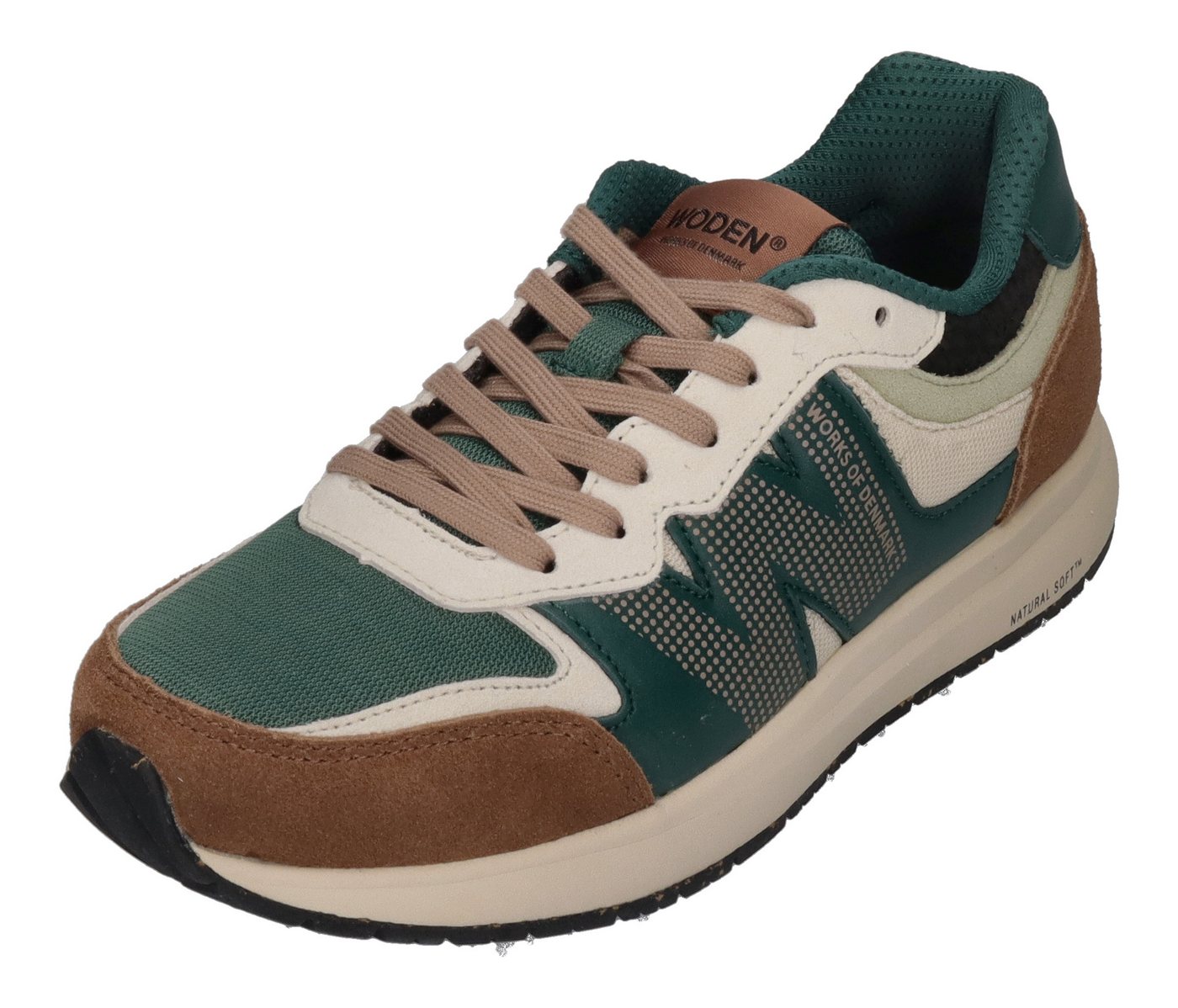 WODEN Rigmor WL593 Sneaker Caramel Deep Forest WODEN Rigmor WL593 Sneaker Caramel Deep Forest von WODEN