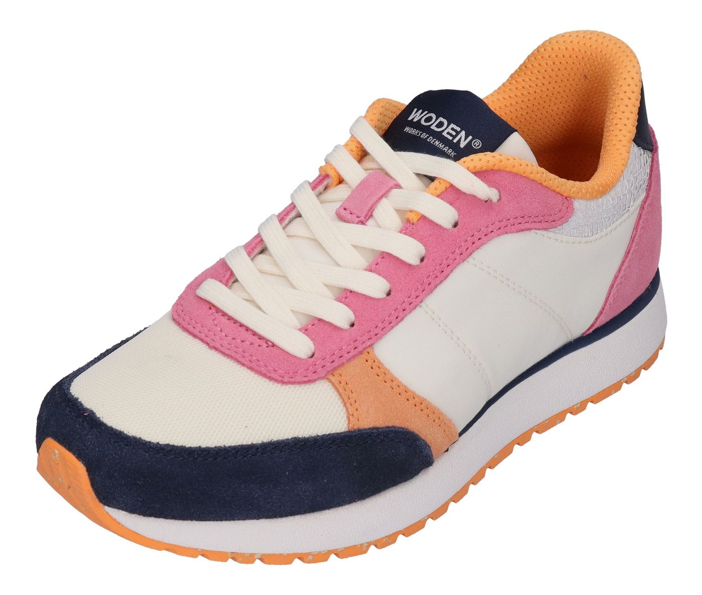 WODEN Ronja WL740 Sneaker Navy Papaya WODEN Ronja WL740 Sneaker Navy Papaya von WODEN