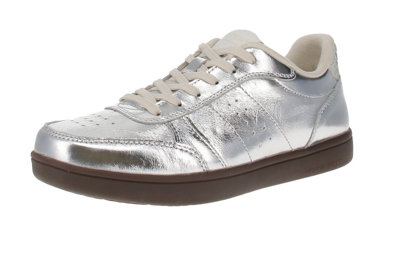 WODEN WL598 Bjork Leather 039-Silver Sneaker WODEN WL598 Bjork Leather 039-Silver Sneaker von WODEN