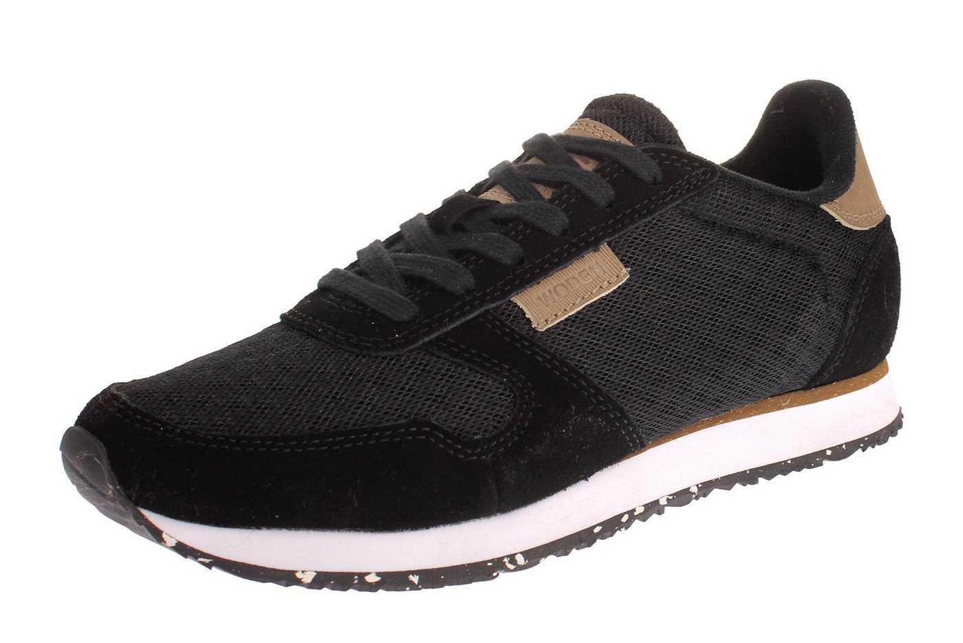 WODEN wl028 ydun suede mesh-020black-37 Sneaker von WODEN