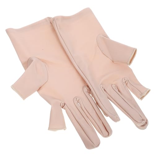 WOFASHPURET 1 Paar Halbfinger Fahrhandschuhe Für Damen Sommerliche Atmungsaktive Handschuhe Für Autofahrer Ideal Für Motorradfahren Radfahren Und Outdoor Aktivitäten Flexibles Design von WOFASHPURET