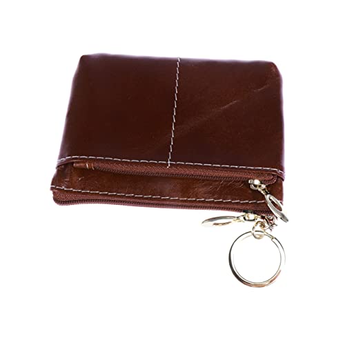 WOFASHPURET Reißverschlusstasche Trendige Geldbörsen Weibliche Geldbörse Kreditnehmerin Für Frauen Basketballtaschen Für Damen Vintage-geldbörse Damen Geldbörsen Mode-geldbörse Brown von WOFASHPURET