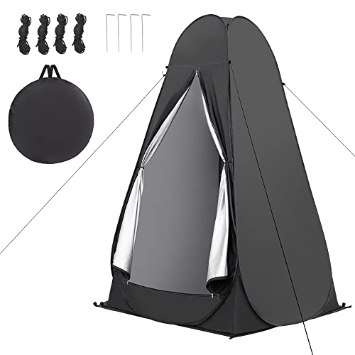 WOLFWILL Tragbares Pop-Up Duschezelt-Wasserdicht, Toilettenzelt Strandzelt Campingzelt Umkleidekabine mit Tragetasche WOLFWILL Tragbares Pop-Up Duschezelt-Wasserdicht, Toilettenzelt Strandzelt Campingzelt Umkleidekabine mit Tragetasche von WOLFWILL