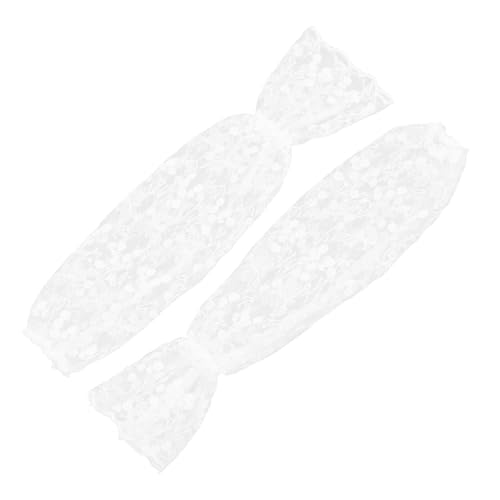 WOONEKY 1 Paar Ärmel Handschuhe Zum Training Kühlende Sonnenhüllen Frauen-armstulpe Sommerhandschuhe Sonnenschutzhandschuhe Für Damen Fahrradhandschuhe Sonnenschutz Radfahren Spitze Weiß WOONEKY 1 Paar Ärmel Handschuhe Zum Training Kühlende Sonnenhüllen Frauen-armstulpe Sommerhandschuhe Sonnenschutzhandschuhe Für Damen Fahrradhandschuhe Sonnenschutz Radfahren Spitze Weiß von WOONEKY