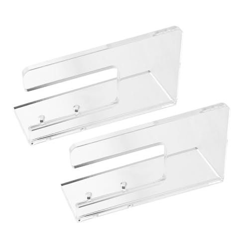 WOONEKY 1 Set Acryl Skateboard Wandhalterung Display Rack Snowboard Aufbewahrungshalterung Wand Skateboard Rack Snowboard Halter Skateboard Rack von WOONEKY