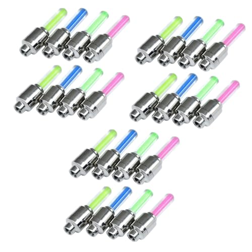 WOONEKY 24 Stück Reifen Reifenlicht LED Fahrradlicht Autokappen Licht Batteriebetriebene Lampe Autoabdeckung Fluoreszierende Stäbchen Fahrradzubehör Ventillicht WOONEKY 24 Stück Reifen Reifenlicht LED Fahrradlicht Autokappen Licht Batteriebetriebene Lampe Autoabdeckung Fluoreszierende Stäbchen Fahrradzubehör Ventillicht von WOONEKY