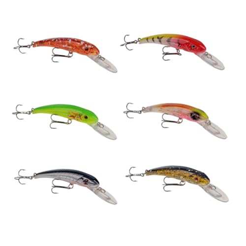 WOONEKY 9cm Schwimmende Angelköder Lebensechter Köder Mit Hoher Detailgenauigkeit Zum Fangen Von Fischen WOONEKY 9cm Schwimmende Angelköder Lebensechter Köder Mit Hoher Detailgenauigkeit Zum Fangen Von Fischen von WOONEKY