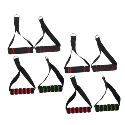 WOONEKY 8St Schaumstoffgriff Fitness geräte fitnessgeräte griffkrafttrainer verarbeitet Widerstandsbänder strapazierfähiger Fitnessgriff Seilzug Widerstandsband sportlicher Ziehgriff Nylon von WOONEKY