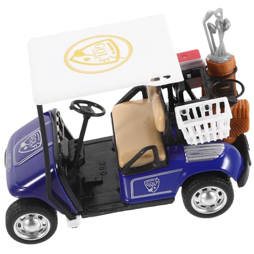 WOONEKY Golfwagen Modell Tisch Golfwagen Ornament Golfwagen Spielzeug Realistisches Modell Heim Golfwagen Dekoration Praktisches Kunsthandwerk Golfwagen Ornament Golfwagen von WOONEKY